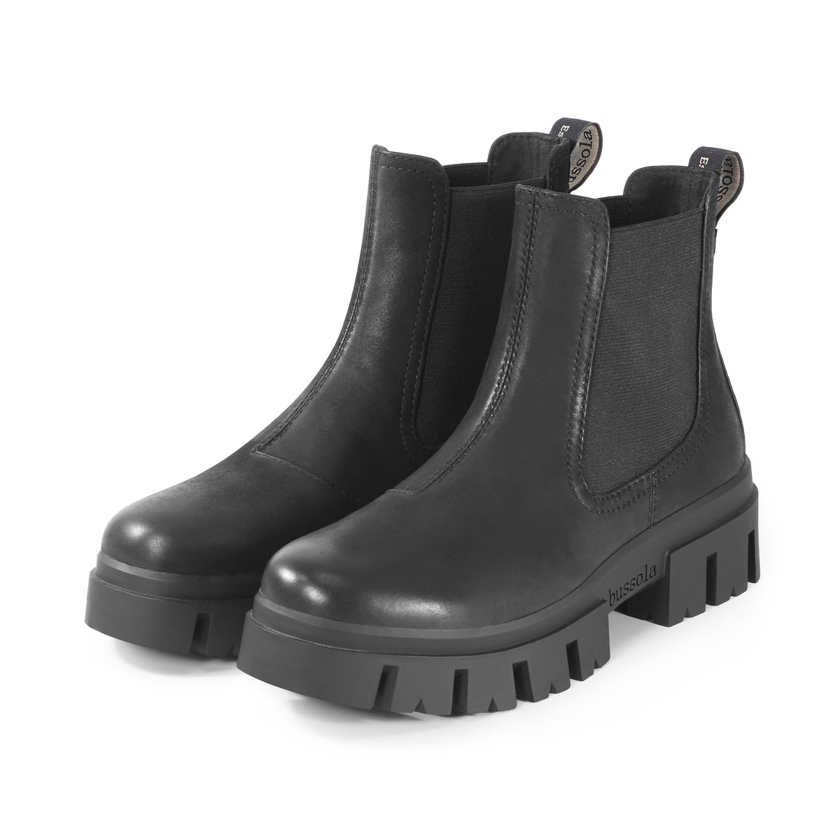 Corvara Chunky Chelsea Boots Nero bussola