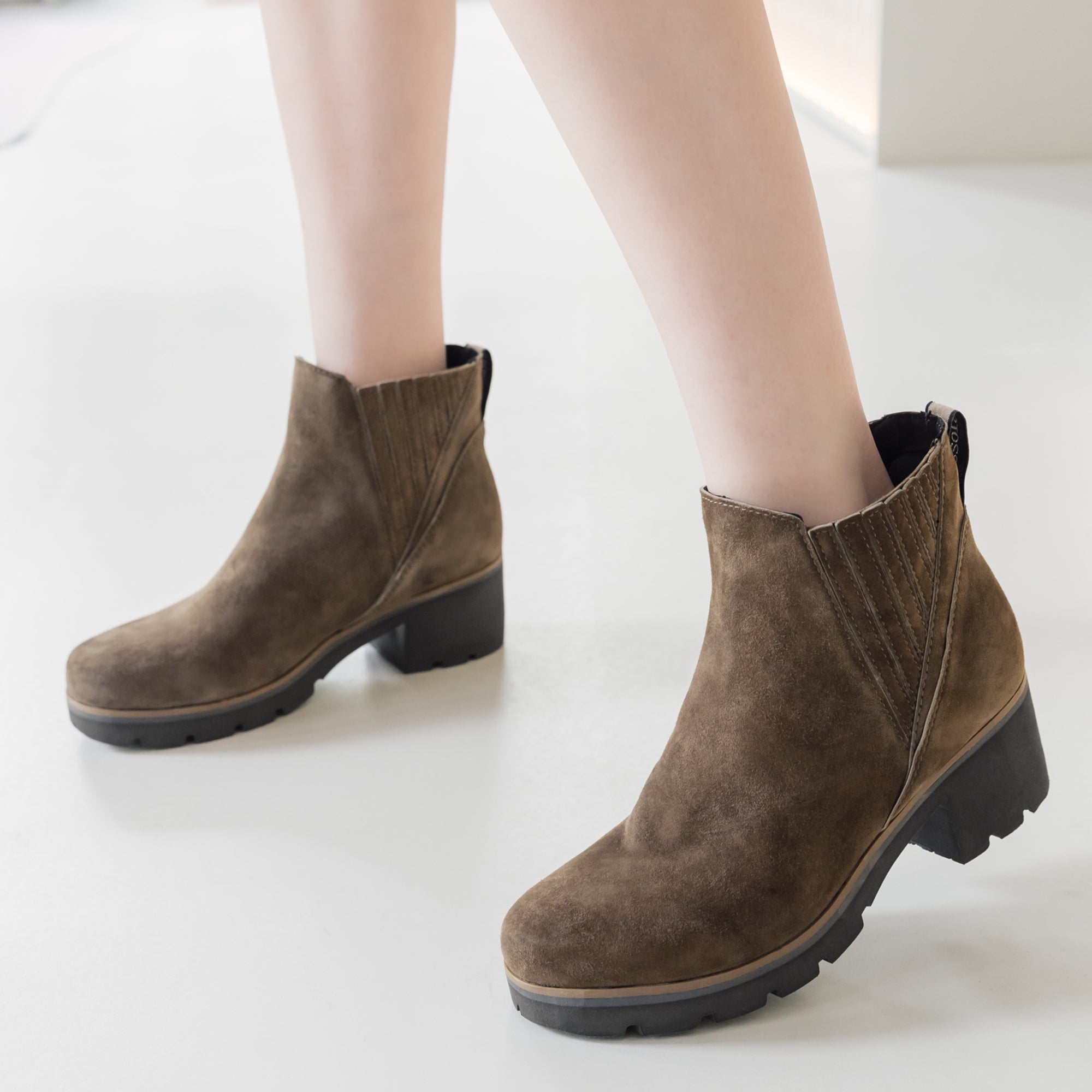 Bussola Antwerpen Alessia gray ankl boots WM US 7.5 EU 38 moto coastal Bussola Boots for sale - eBay main image 3