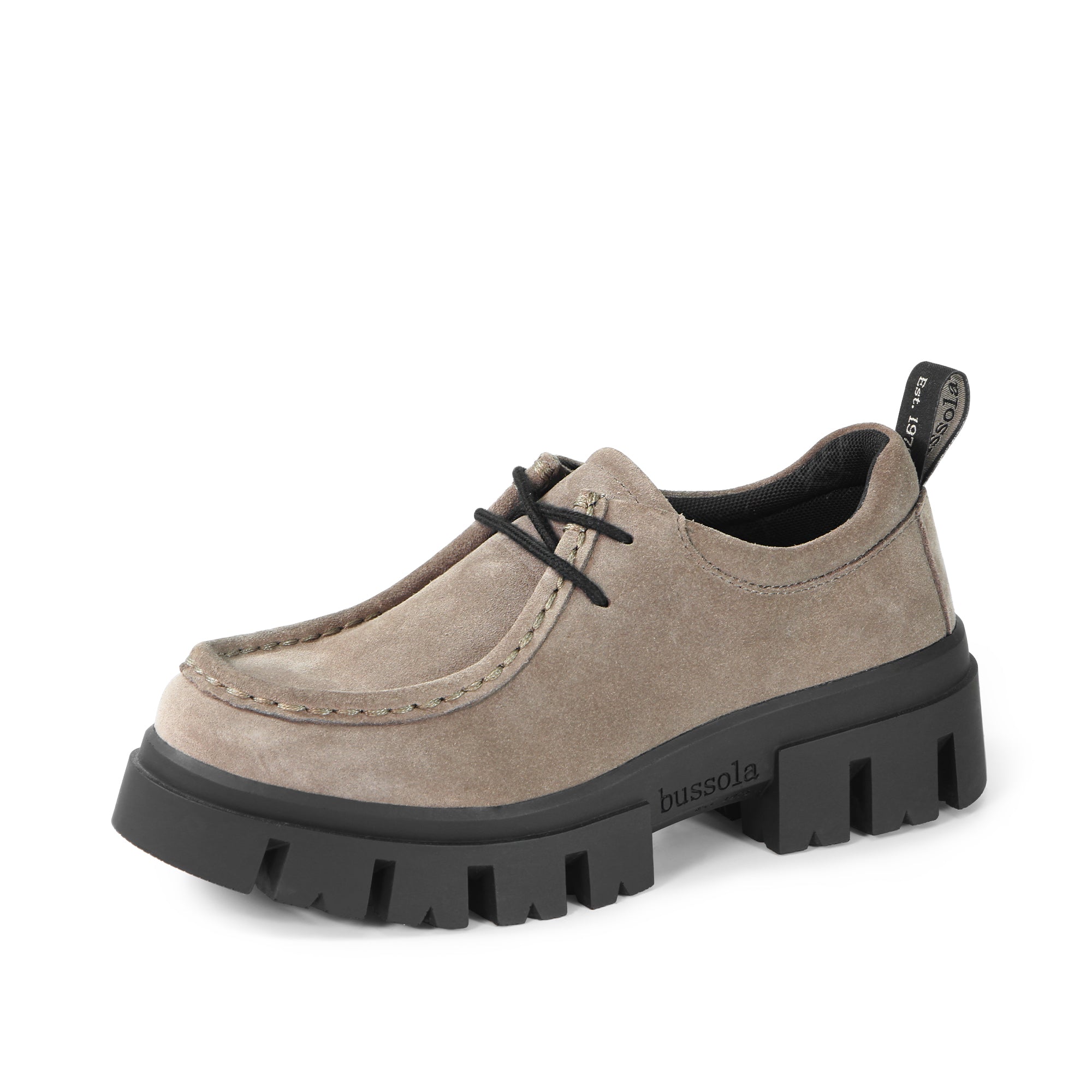 ブソラ　bussola　BW2335 CORVARA Corvara Track Sole Loafers (Nero) – bussola