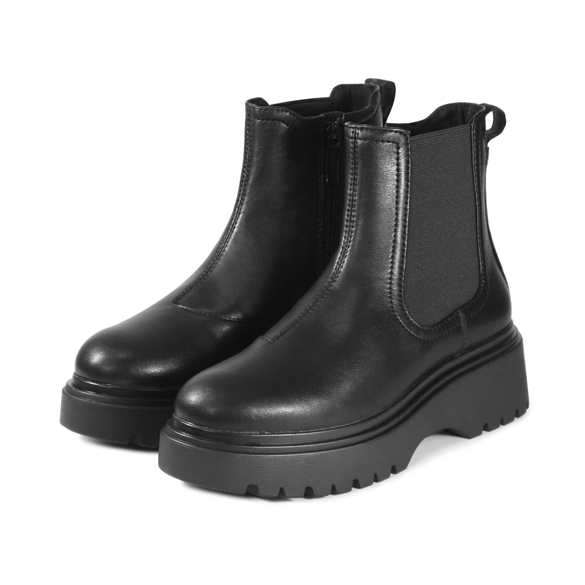 Firenze Platform Chelsea Boots (Nero) – bussola